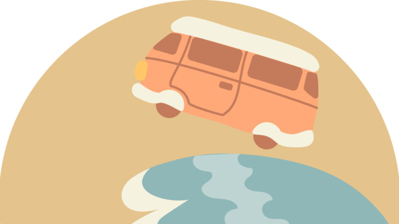 Illustrations thème : « Surf dans les Landes »