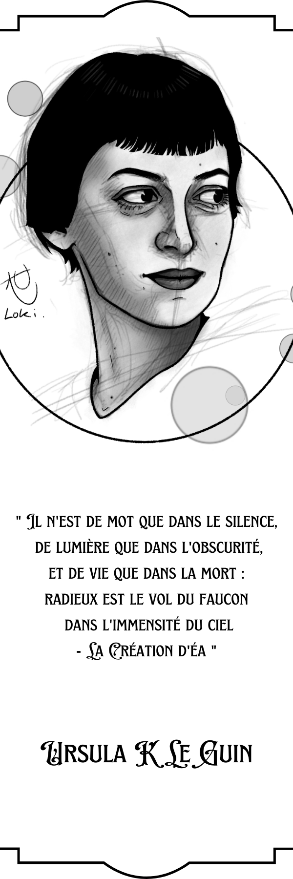 Marque-Page Ursula K Le Guin