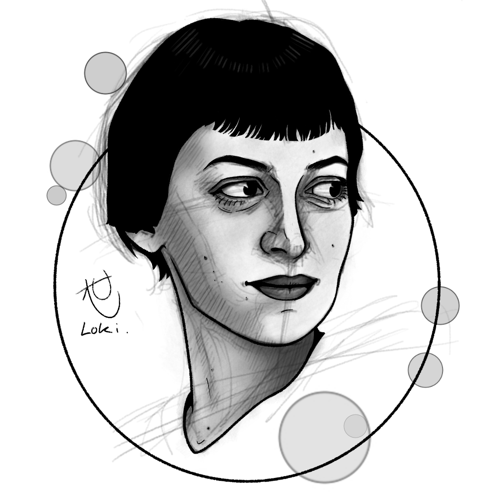 Portrait d'Ursula K Le Guin