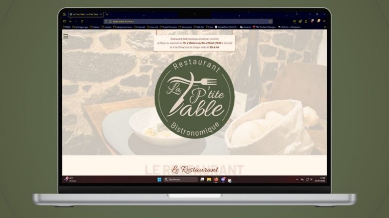 Brand & Web design : La P’tite Table